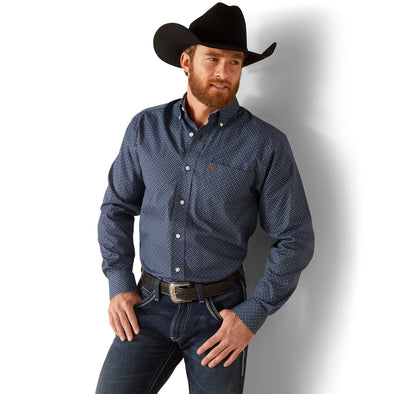 Camisa Ariat Libre De Arrugas Keagan Corte Fitted