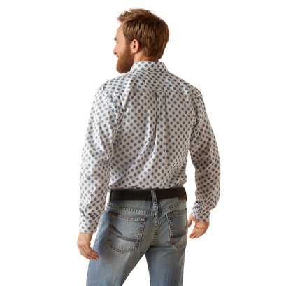 Camisa Ariat Libre De Arrugas Kobe Corte Fitted