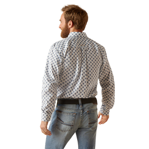 Camisa Ariat Libre De Arrugas Kobe Corte Fitted