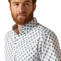 Camisa Ariat Libre De Arrugas Kobe Corte Fitted