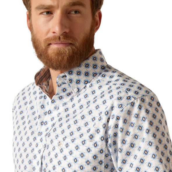 Camisa Ariat Libre De Arrugas Kobe Corte Fitted