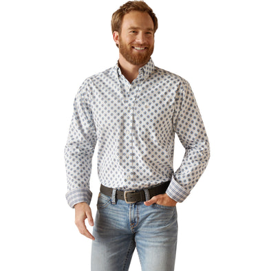 Camisa Ariat Libre De Arrugas Kobe Corte Fitted