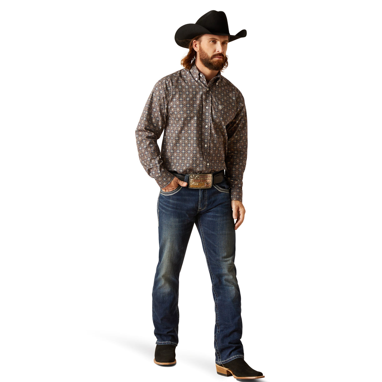 Camisa Ariat Libre De Arrugas Karsyn Corte Clásico