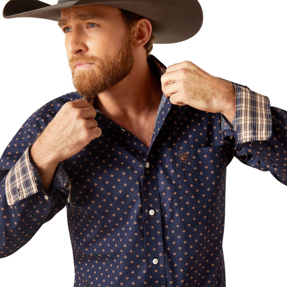 Camisa Ariat Libre De Arrugas Kaiser Corte Clásico