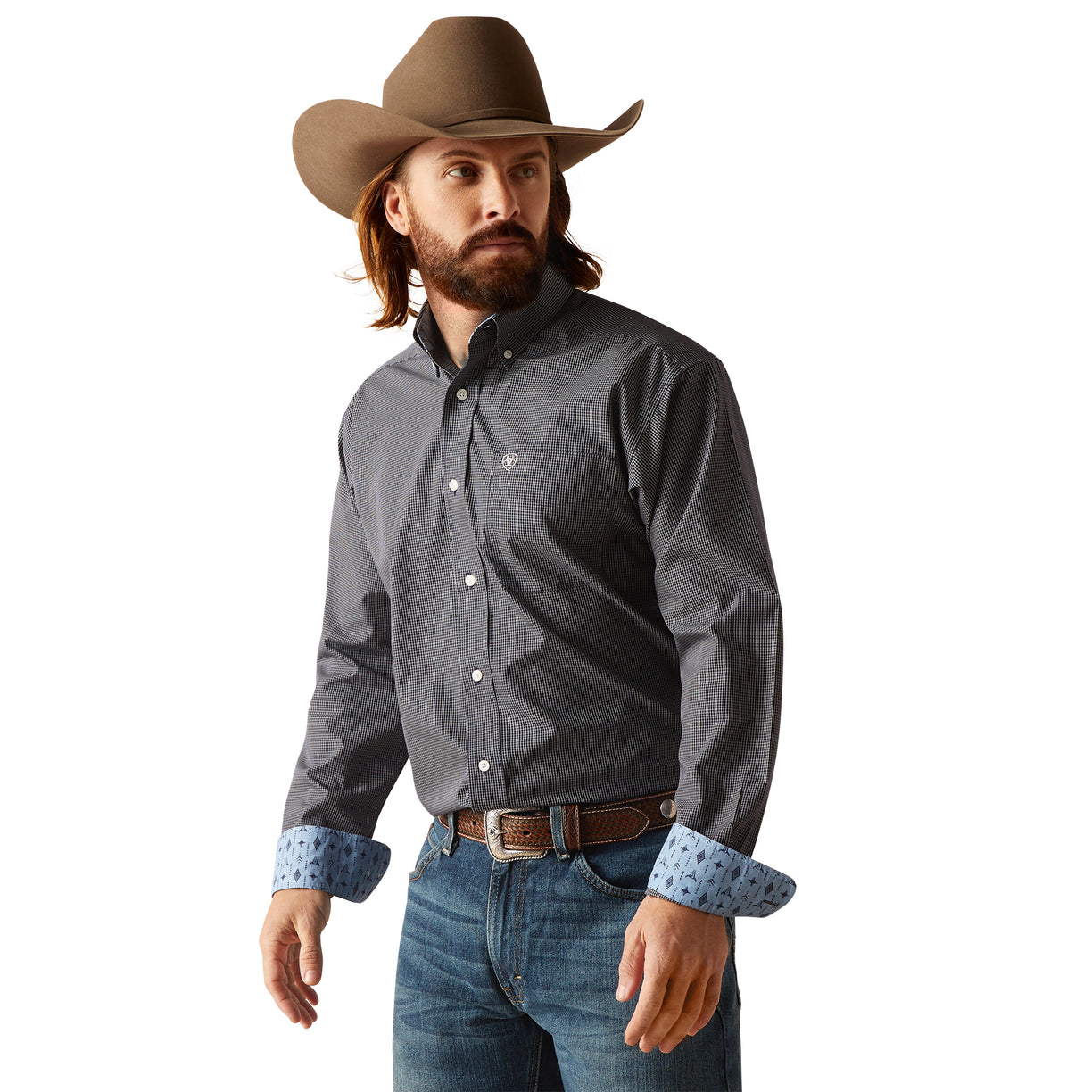 Camisa Ariat Libre De Arrugas Killian Corte Clásico
