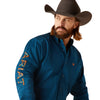 Camisa Ariat Team Logo Twill Sailor Blue Corte Clásico 10047243