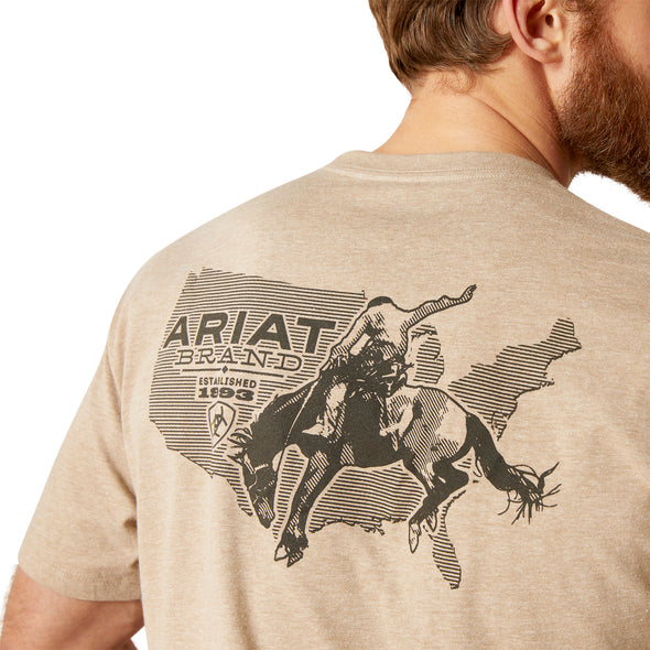 Playera Ariat USA Bronco