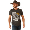 Playera Unisex Ariat Sendero King Cow Charcoal