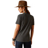 Playera Unisex Ariat Sendero King Cow Charcoal