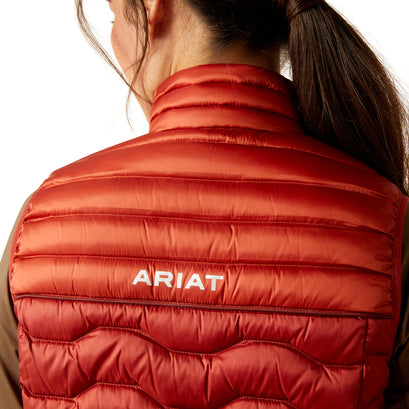 Chaleco Ariat Ideal Down Burnt Bri