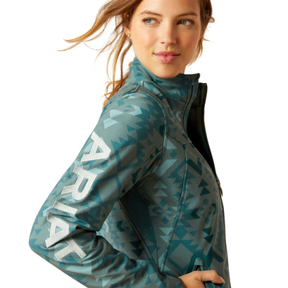 Chamarra Ariat New Team Softshell Estampado Pinewood