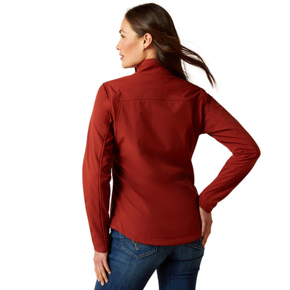 Chamarra Ariat New Team Softshell Fired Brick