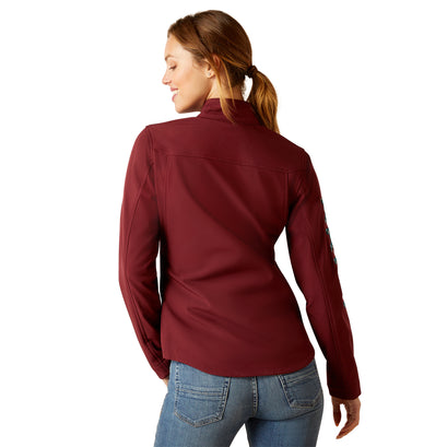 Chamarra Ariat New Team Softshell Tawny Port
