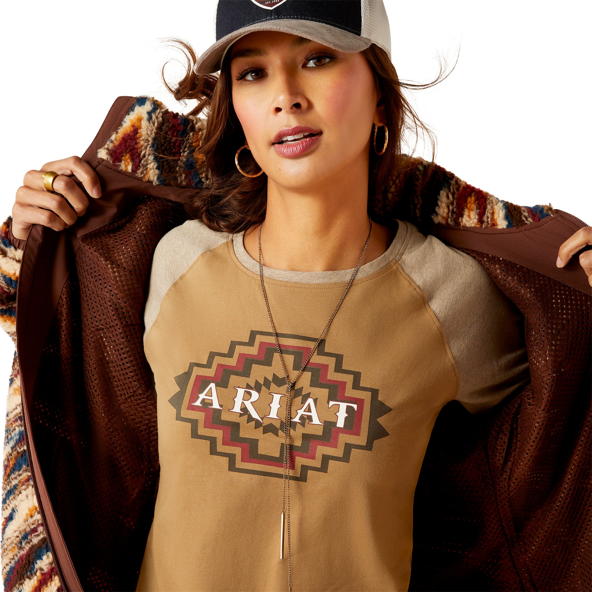 Chamarra Polar Ariat Chimayo Ariat Mexico