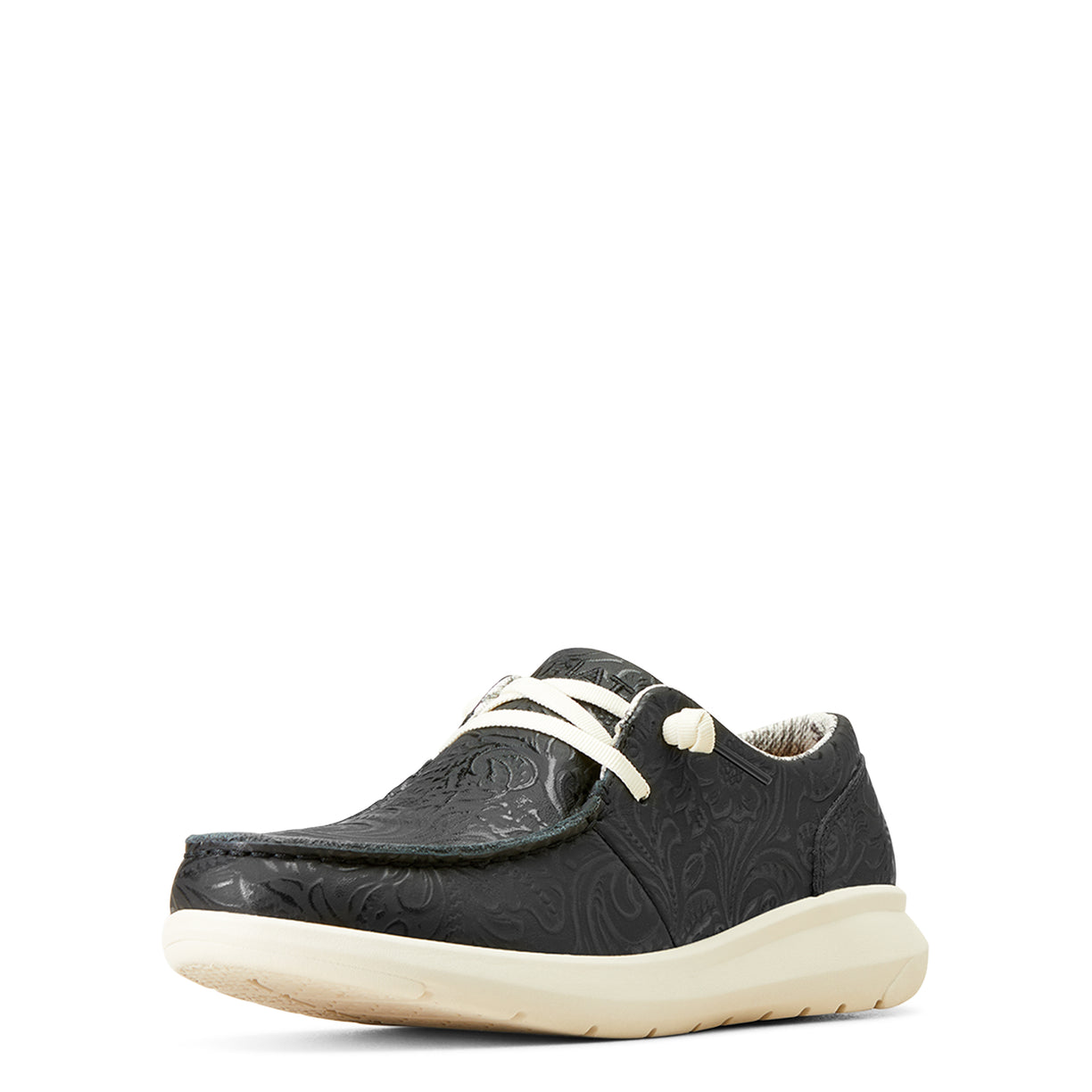 Calzado Ariat Hilo Relieve Floral Negro