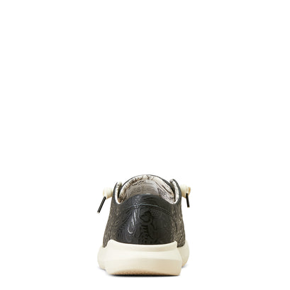 Calzado Ariat Hilo Relieve Floral Negro