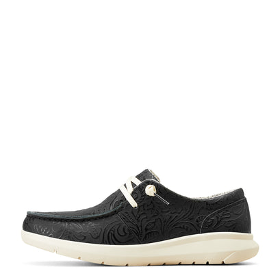 Calzado Ariat Hilo Relieve Floral Negro