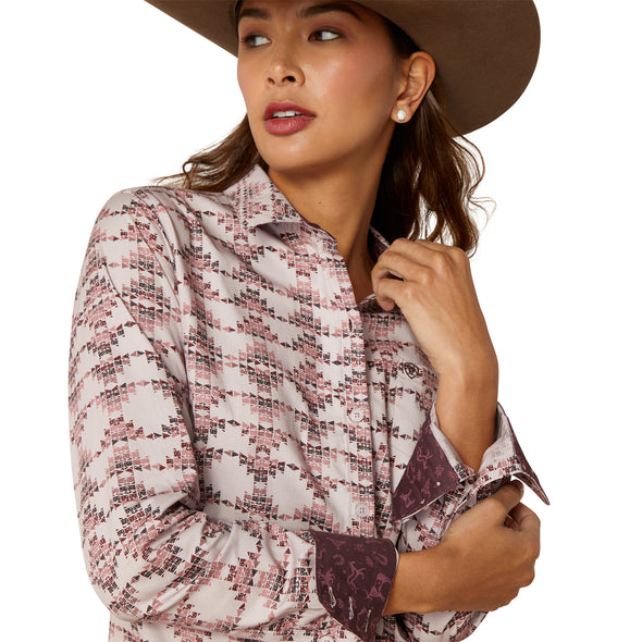 Camisa Ariat Libre De Arrugas Kirby Stretch Starlight