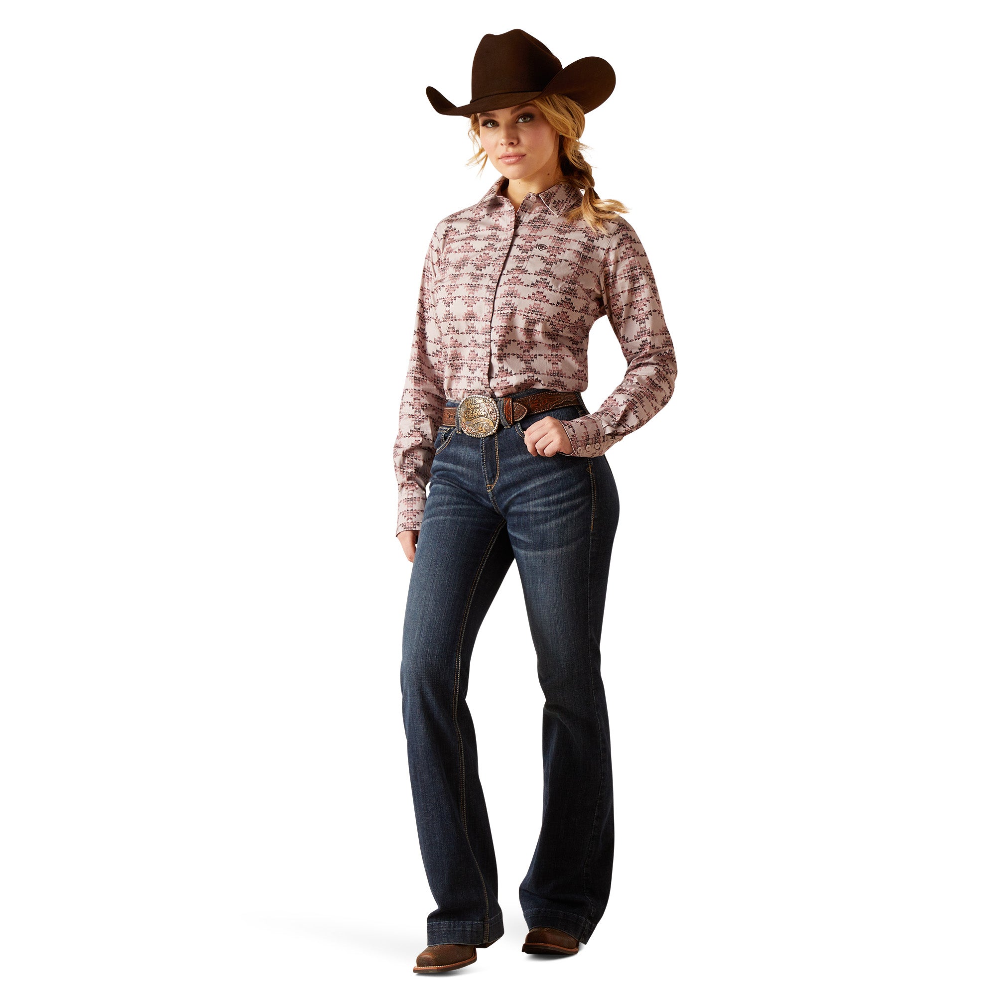 Ariat® Ladies' MR Zoe Slim Trouser Jeans in Petaluma Ariat® Ladies' MR Zoe Slim Trouser Jeans in Petaluma