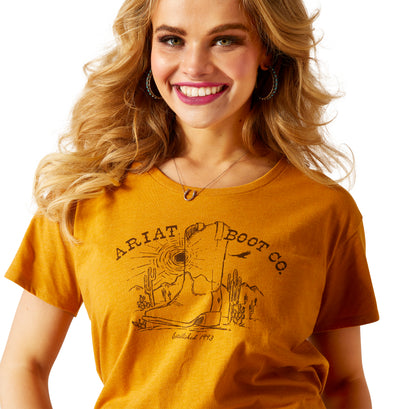 Playera Ariat Bootscape