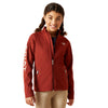 Chamarra Infantil Ariat New Team Softshell Fired Brick