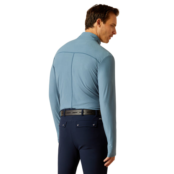 Lowell 3.0 1/4 Zip Baselayer Bluestone