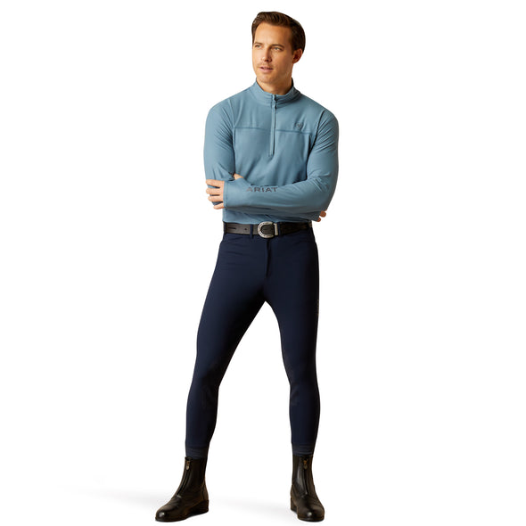 Lowell 3.0 1/4 Zip Baselayer Bluestone