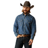 Camisa Ariat Team Mezclilla