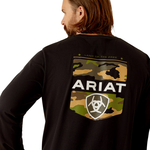 Playera Ariat Loft Camo Shield