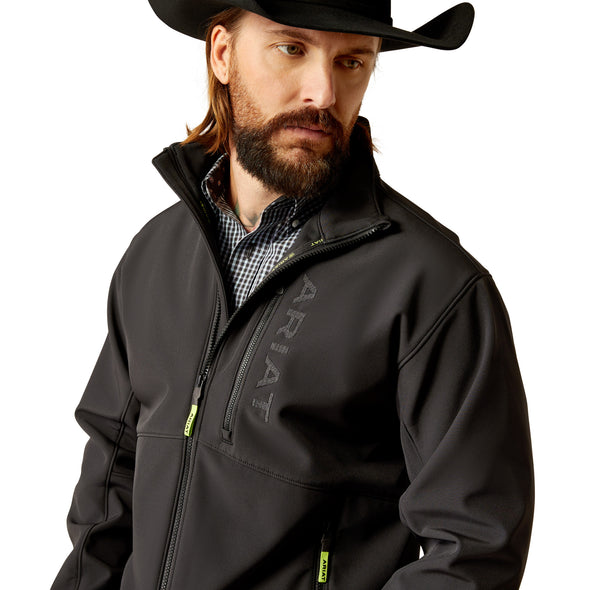 Chamarra Ariat Softshell Logan Negro
