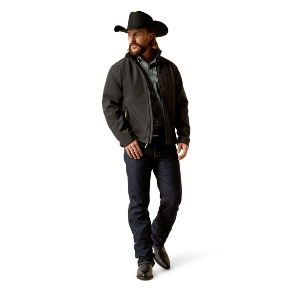 Chamarra Ariat Softshell Logan Negro