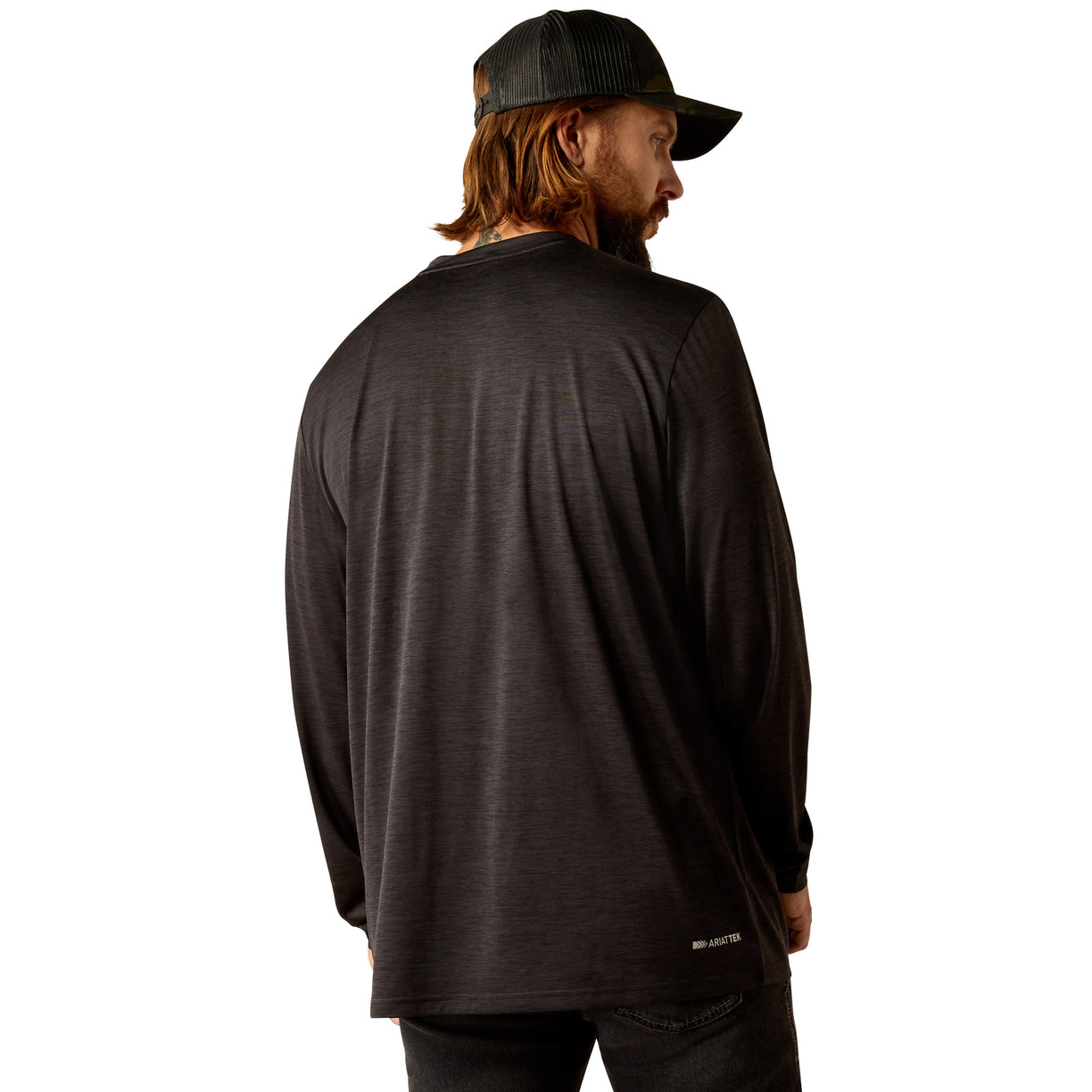 Playera Ariat Manga Larga Charger Logo