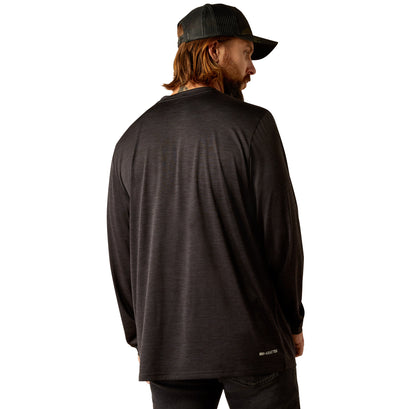 Playera Ariat Manga Larga Charger Logo