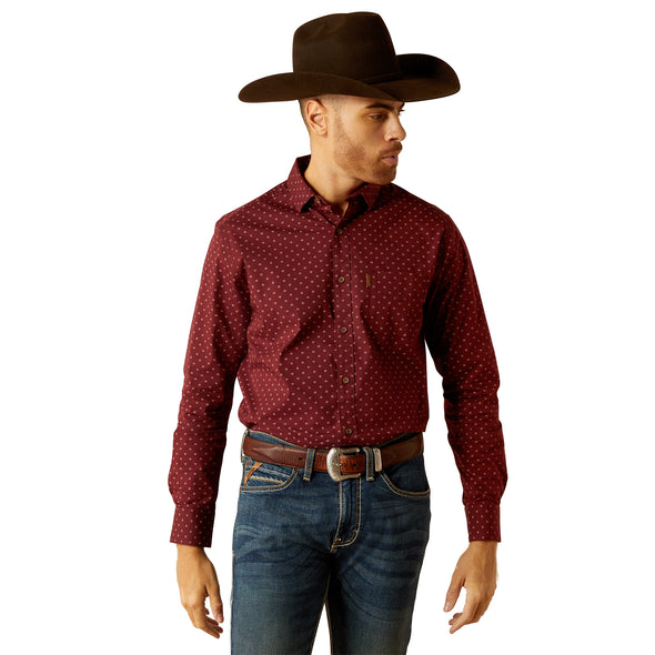 Camisa Ariat Mckinley Corte Moderno