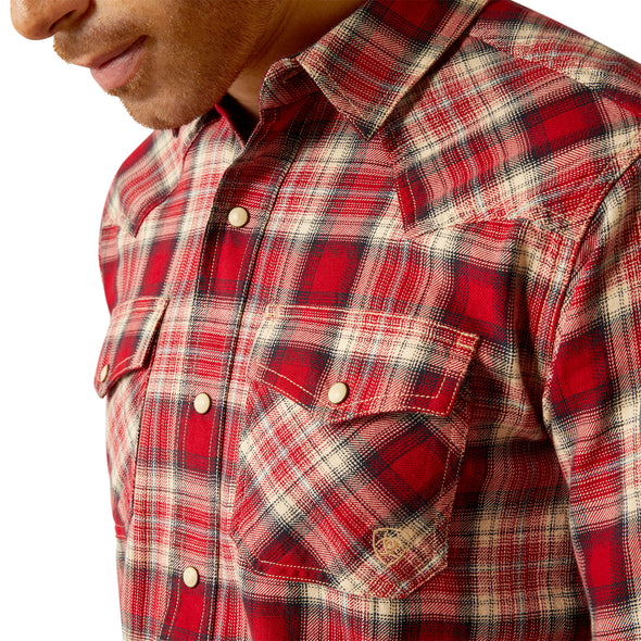 Camisa Ariat Herschel Corte Retro