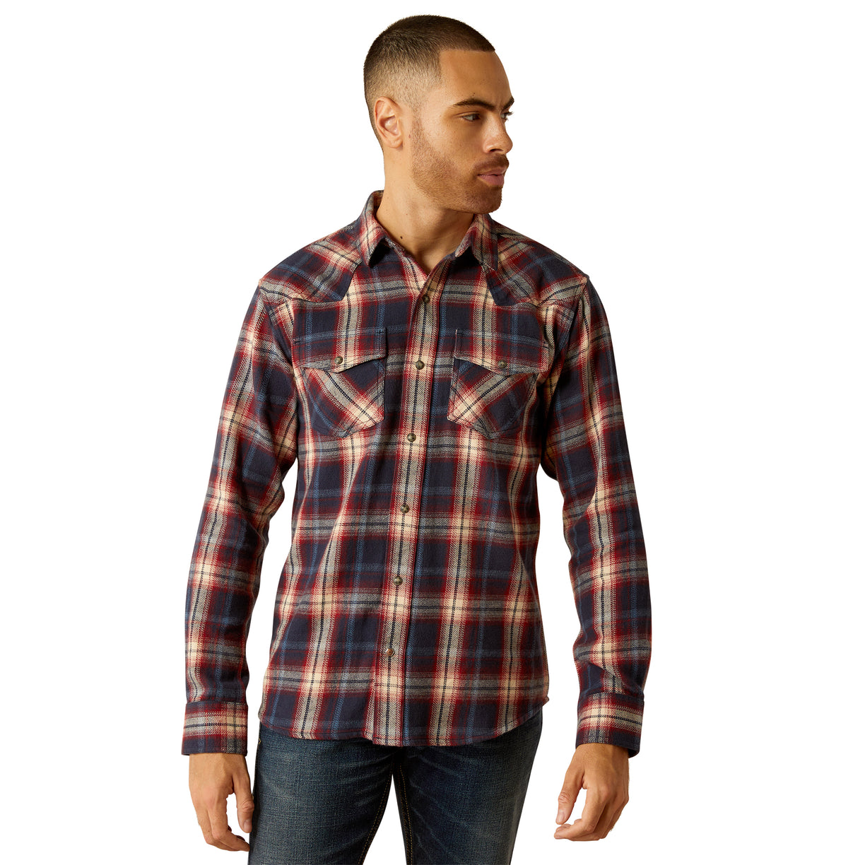 Camisa Ariat Hardy Corte Retro