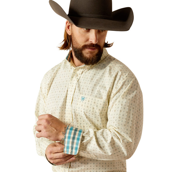 Camisa Ariat Libre De Arrugas Griffin Corte Clásico