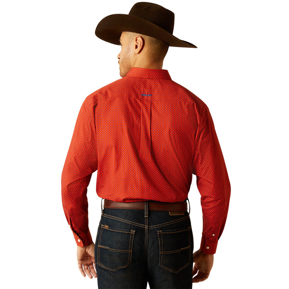 Camisa Ariat Libre De Arrugas Lucian Corte Clásico