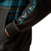 Sudadera Ariat Color Block Turquesa