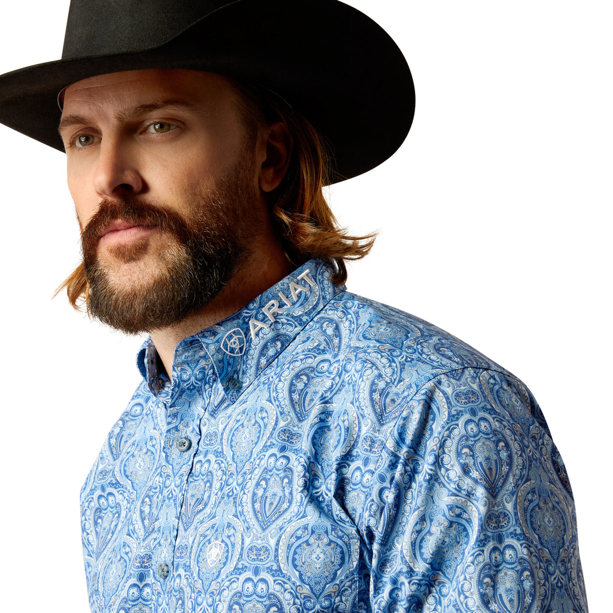 Camisa Ariat Team Kellan Corte Fitted