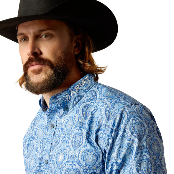 Camisa Ariat Team Kellan Corte Fitted