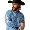 Camisa Ariat Team Kellan Corte Fitted