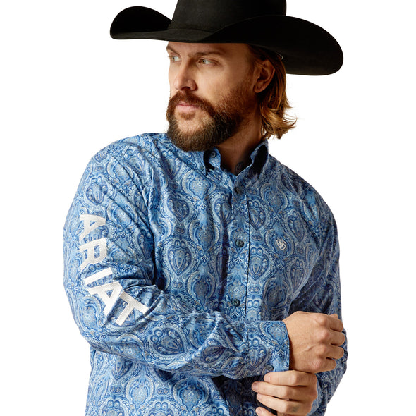 Camisa Ariat Team Kellan Corte Fitted