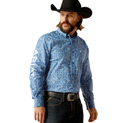 Camisa Ariat Team Kellan Corte Fitted