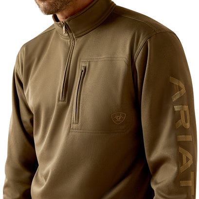 Suéter Ariat Team Logo Cremallera 1/4
