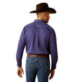 Camisa Ariat Team Logo Twill Zafiro Corte Clásico