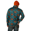 Suéter Ariat Caldwell Logo Cremallera 1/4 Azul Coral