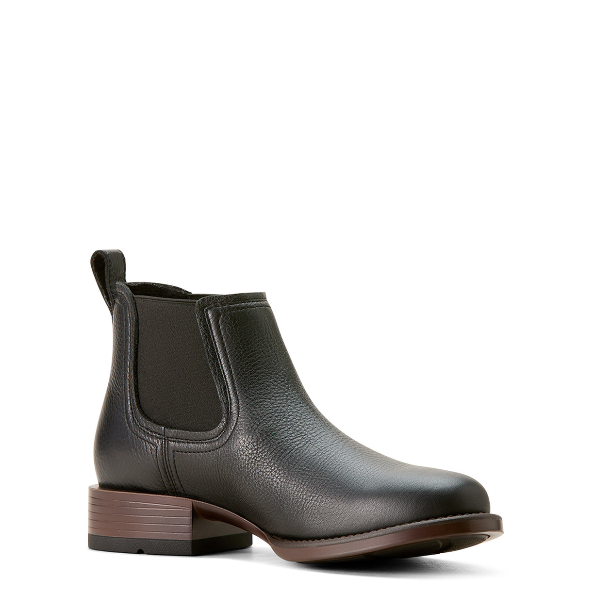 Bota Vaquera Ariat Booker Chelsea Punta Redonda Negro