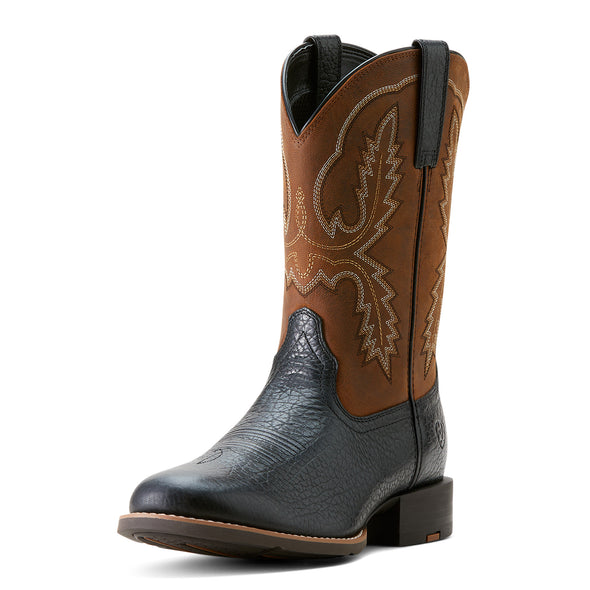 Bota Vaquera Ariat Sport Stratten Black Adobe