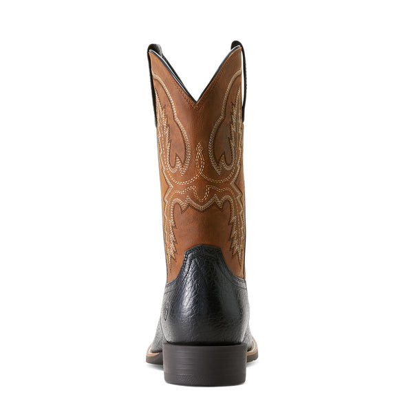 Bota Vaquera Ariat Sport Stratten Black Adobe